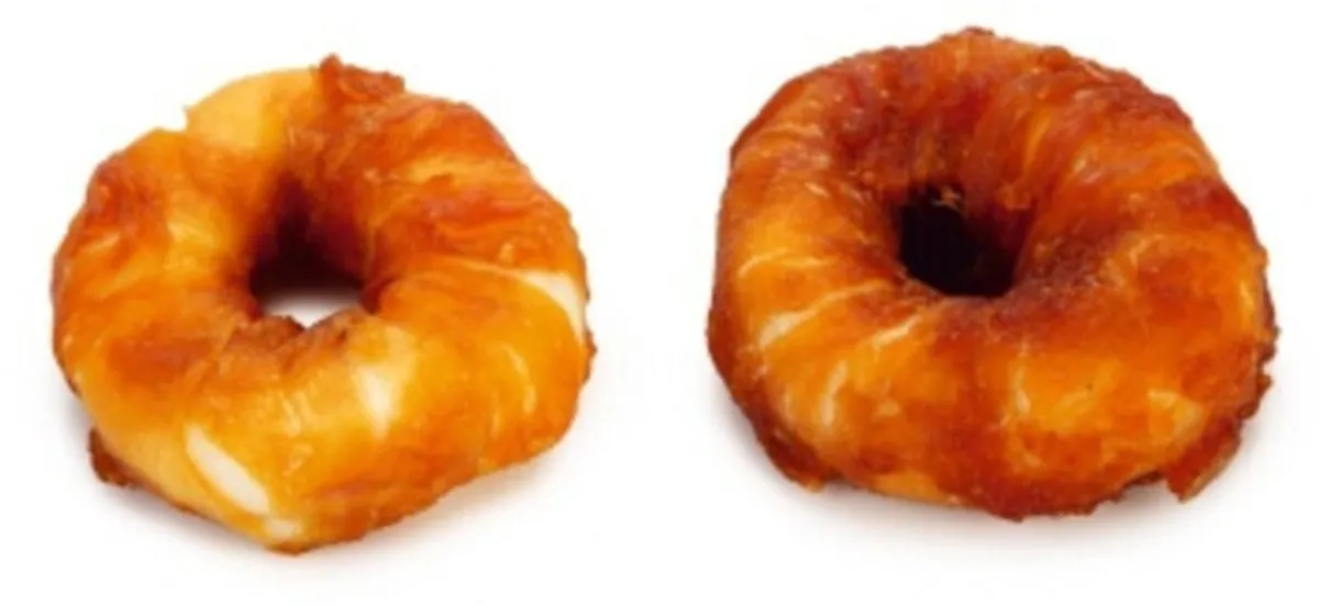 Beeztees Culinair Kauwring Donut Kip - 2 Stuks