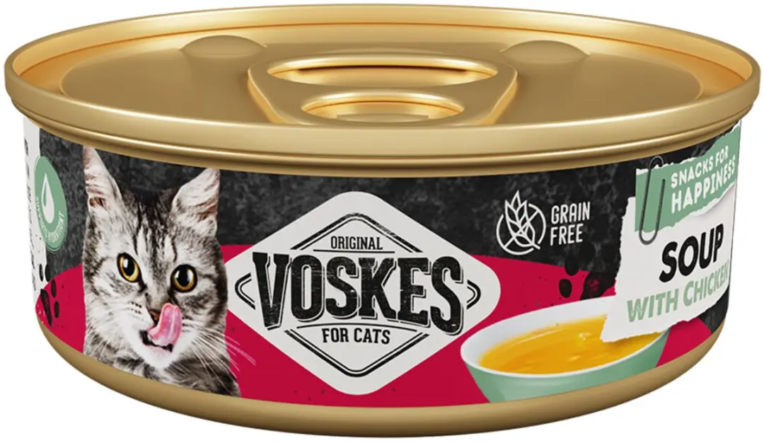 Voskes Original Soep Kattensnack Kip