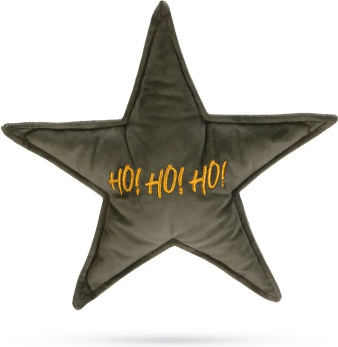 Designed by Lotte Kerst knuffel kerstster groen