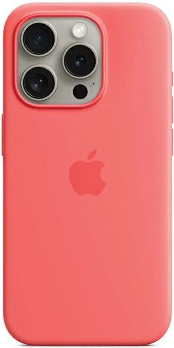 Apple iPhone 15 Pro Max Siliconenhoesje MT1V3ZM/A - Guava