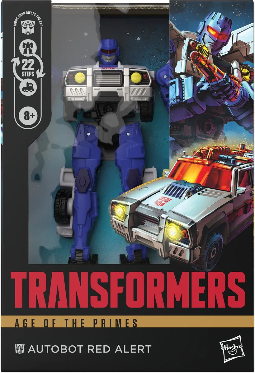 Transformers Age of the Primes Voyager Class Red Alert HASG1008 - 18cm - Multi
