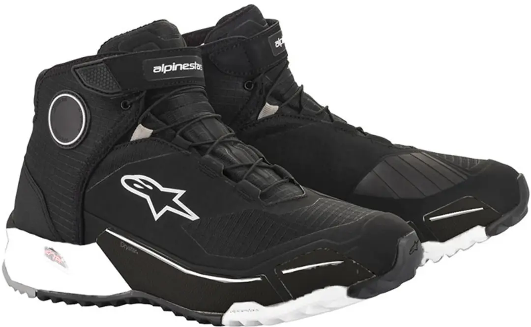 Alpinestars Cr-X Drystar Riding Zwart Wit Motorschoenen