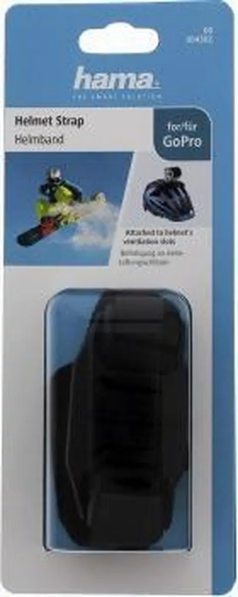 Hama Helmband voor GoPro - Zwart - afbeelding 3 van 3