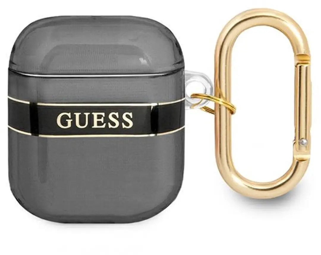 Guess TPU Printed Stripe Hoesje AirPods 1 & 2
