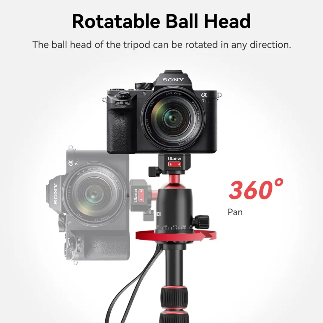 Ulanzi TT31 2-in-1 Statief Monopod - Zwart - afbeelding 6 van 6
