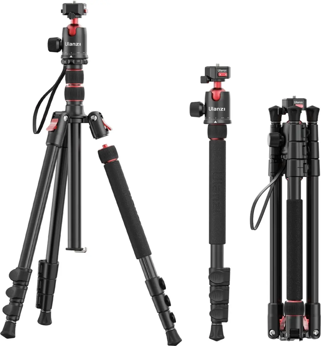 Ulanzi TT31 2-in-1 Statief Monopod - Zwart - afbeelding 3 van 6
