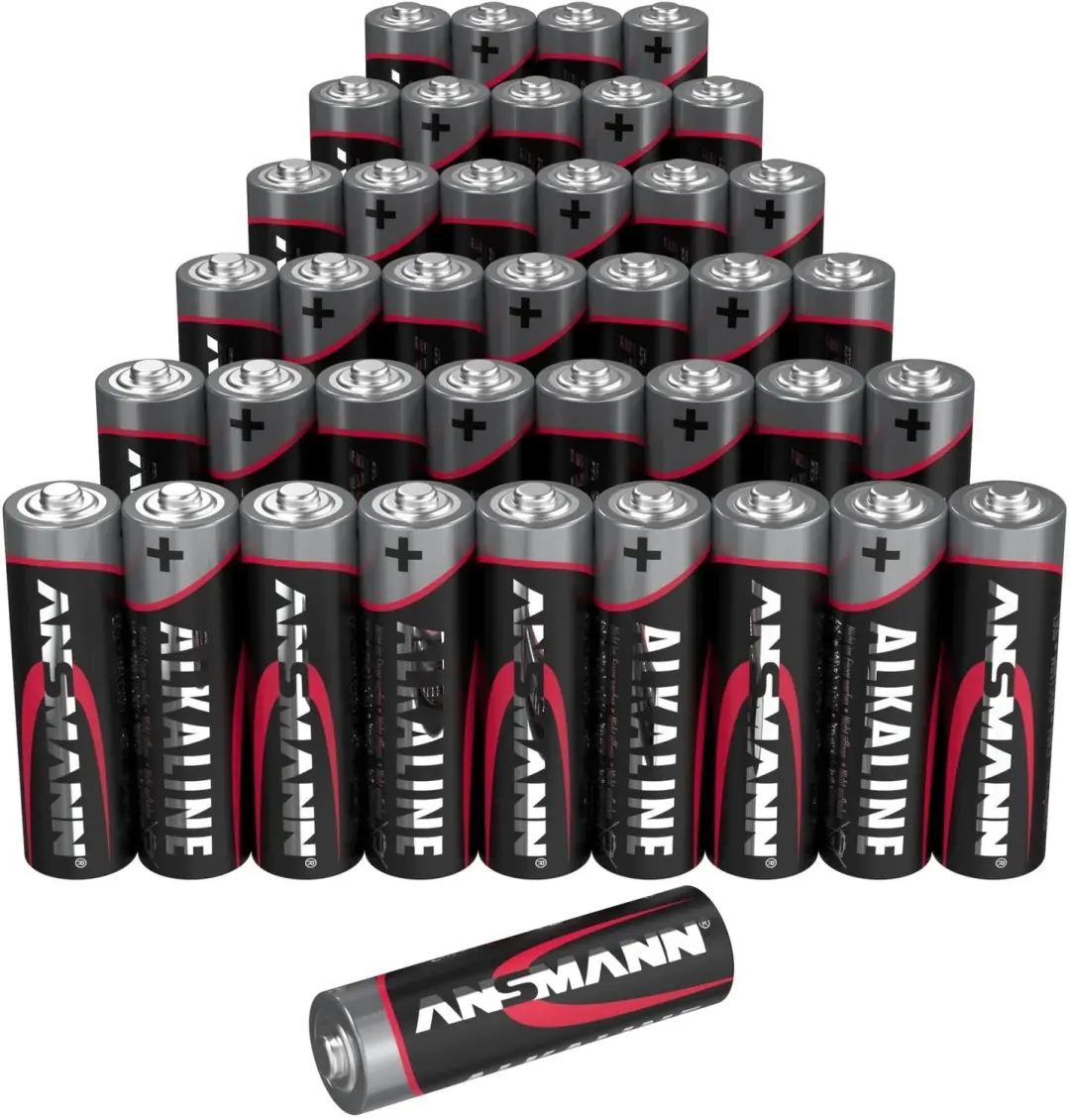 Ansmann Alkaline Mignon AA Batterijen