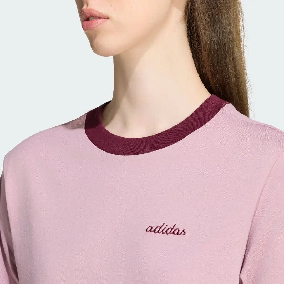 Adidas Seasonal Essentials Colorpop T-shirt - Paars - afbeelding 3 van 6