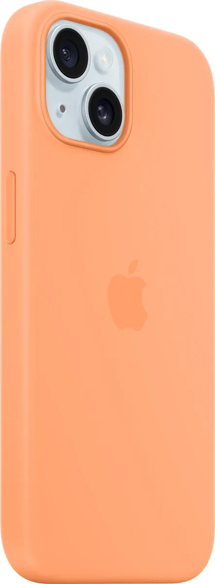 Apple iPhone 15 Siliconenhoesje MT0W3ZM/A - Orange Sorbet