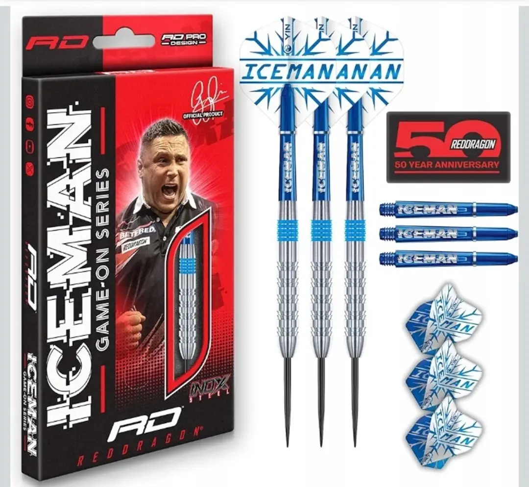 Red Dragon Gerwyn Price Iceman 20g Dartpijlen