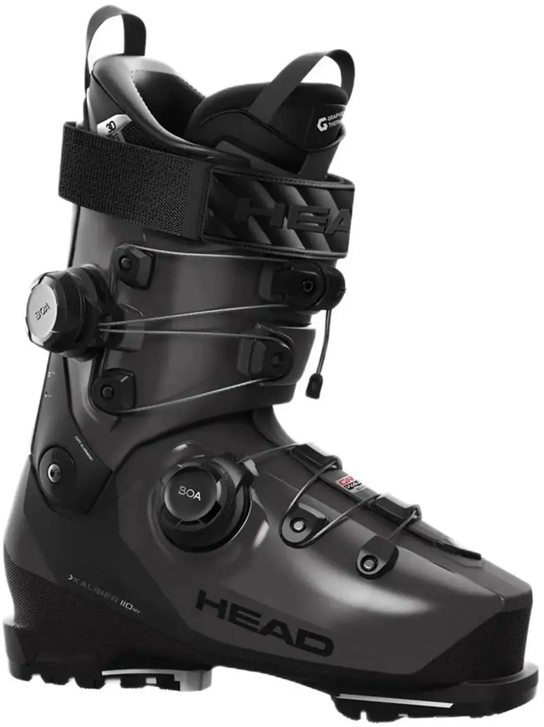 Head Kaliber 110 Mv Gw Boa2 Alpine Skischoenen Zwart 30.5