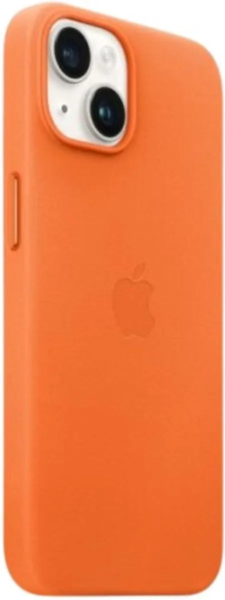 Apple MagSafe Leren Hoesje MPPF3ZM/A - iPhone 14 Plus - Oranje