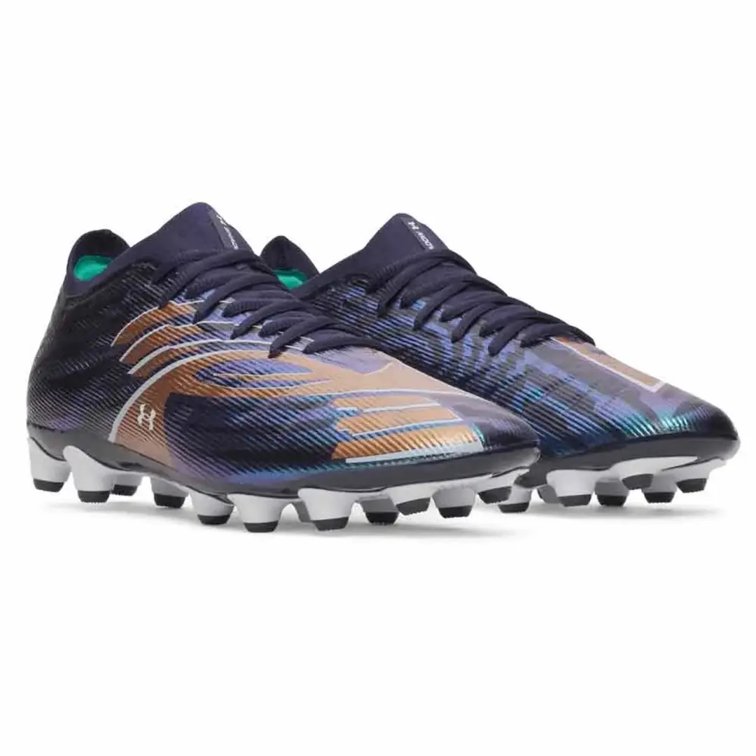 Under Armour Shadow Pro 4 AG Voetbalschoenen - Blauw - 44.5 - afbeelding 2 van 4