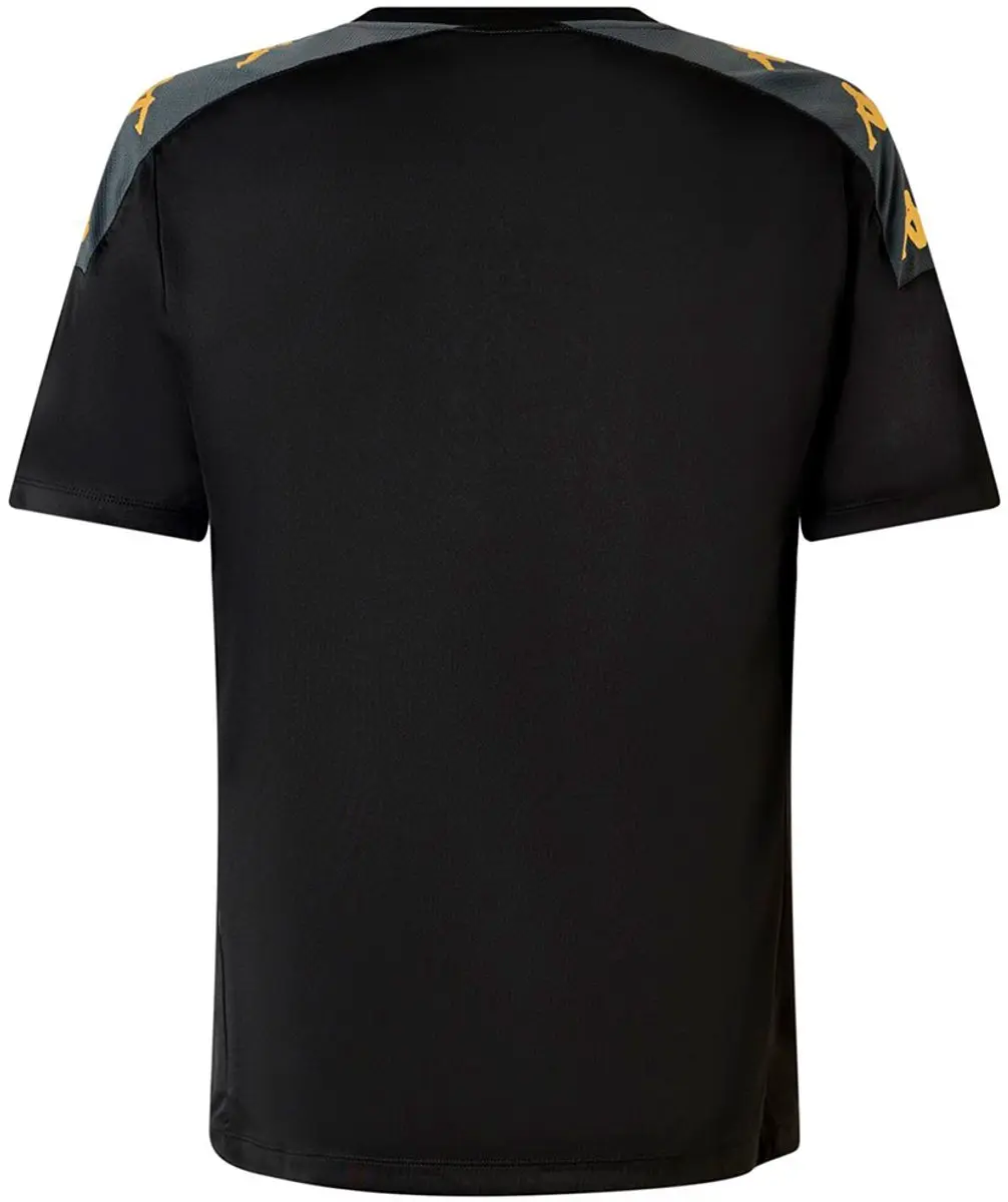 Kappa Gianto T-shirt 164cm - Zwart/Grijs - afbeelding 3 van 6