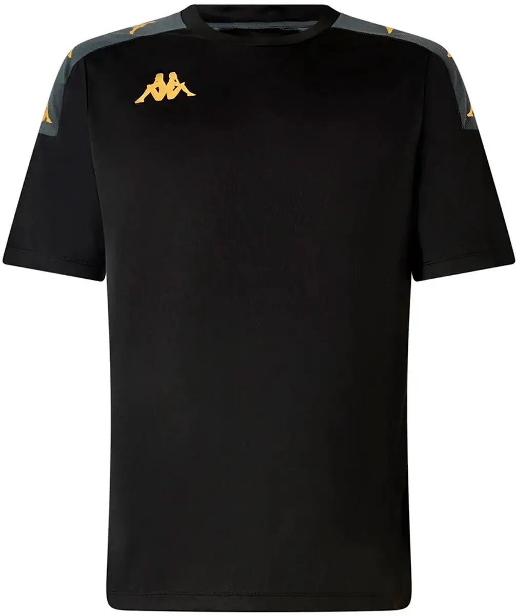 Kappa Gianto T-shirt 164cm - Zwart/Grijs - afbeelding 5 van 6