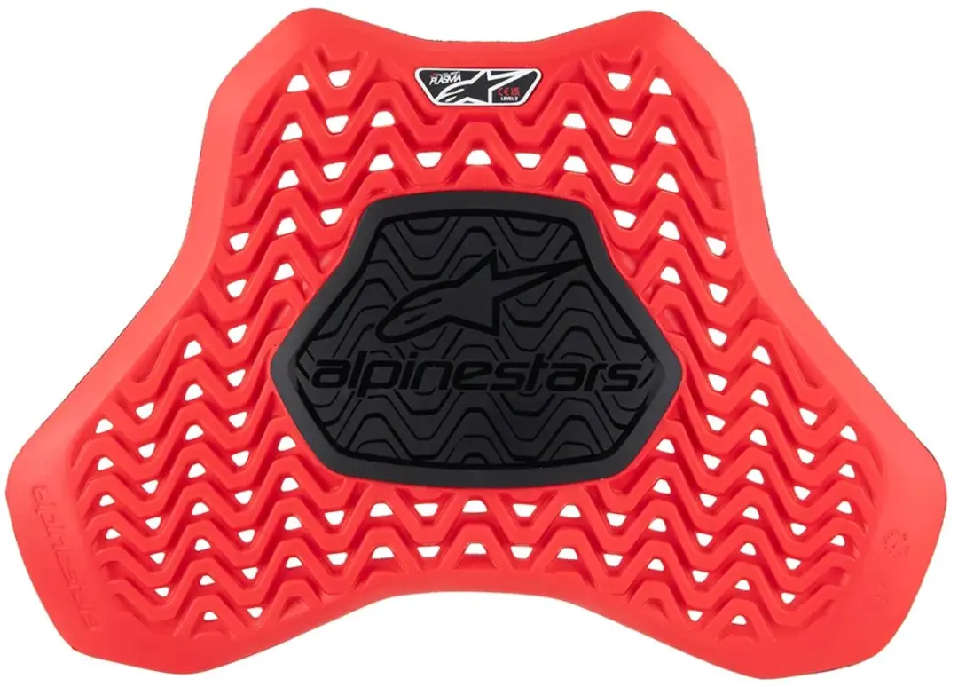 Alpinestars Nucleon Plasma Borstbeschermer - L - Rood/Zwart - afbeelding 2 van 2