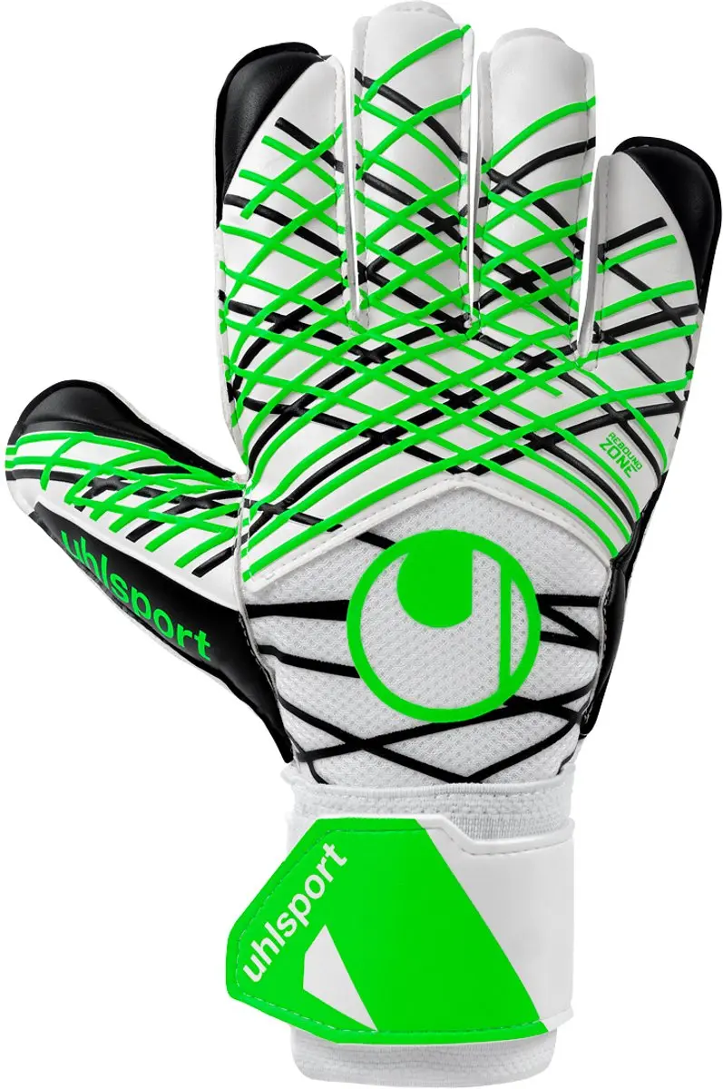 Uhlsport Soft Advanced Keepershandschoenen 8 - Fluogroen/Zwart - afbeelding 3 van 4