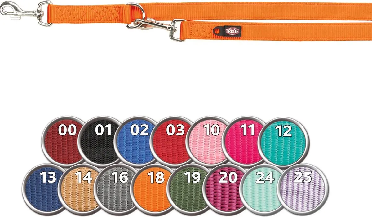 Trixie Premium Verstelbare Riem 10mm x 200cm Indigo