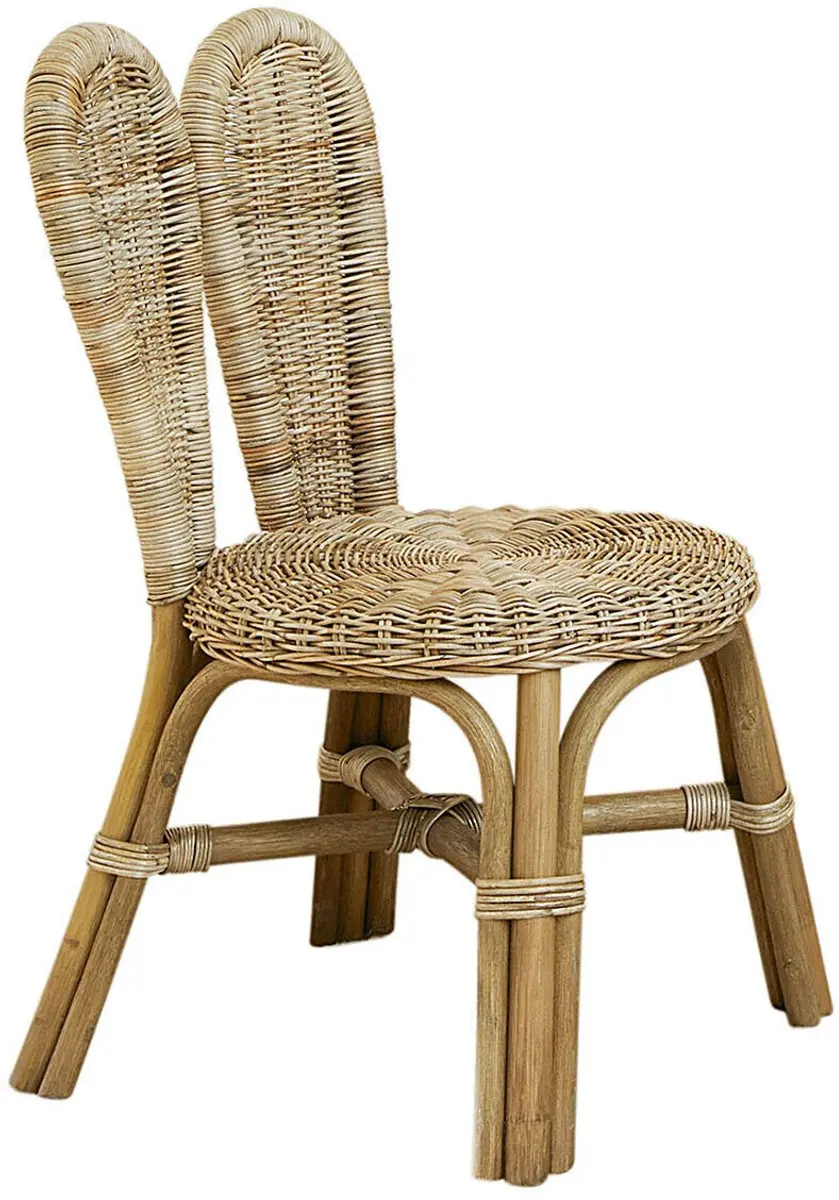 Loberon Papillonette Kinderstoel - Bruin - afbeelding 6 van 6