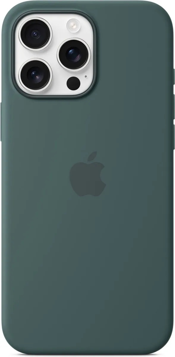 Apple iPhone 16 Pro Max Silicone Backcover MagSafe - Lake Green