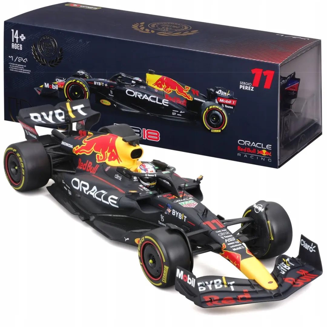 Bburago Red Bull RB18 1:24 Sergio Perez