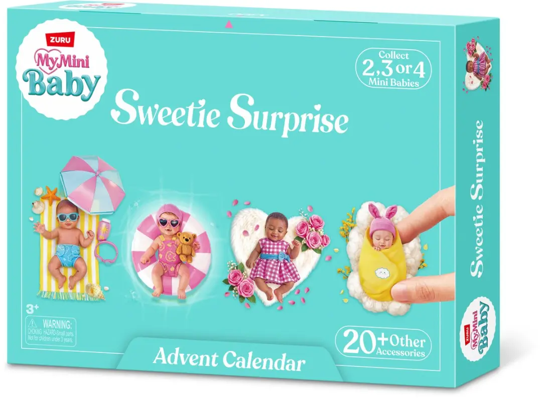 Zuru My Mini Baby Sweetie Surprise 2026 - 24 Poppen - Meerkleurig - afbeelding 3 van 4