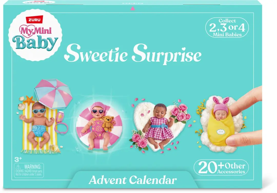 Zuru My Mini Baby Sweetie Surprise 2026 - 24 Poppen - Meerkleurig - afbeelding 4 van 4