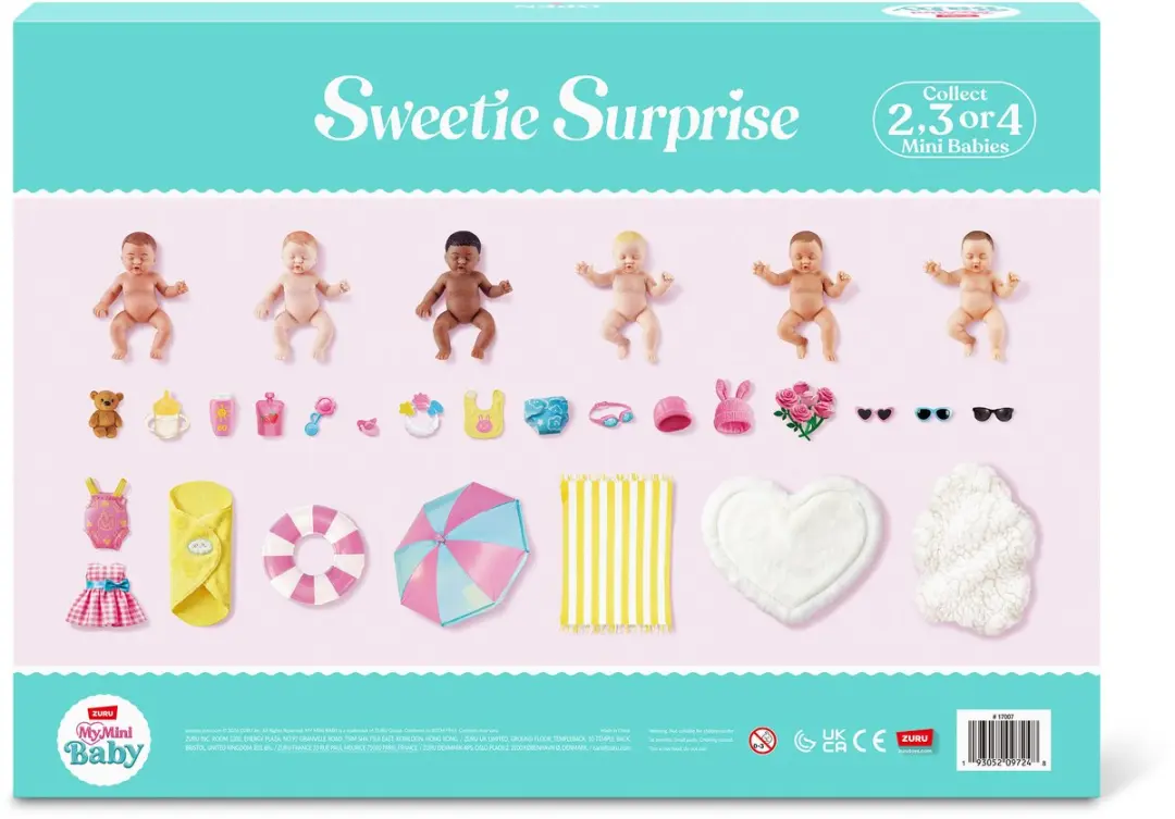 Zuru My Mini Baby Sweetie Surprise 2026 - 24 Poppen - Meerkleurig - afbeelding 2 van 4