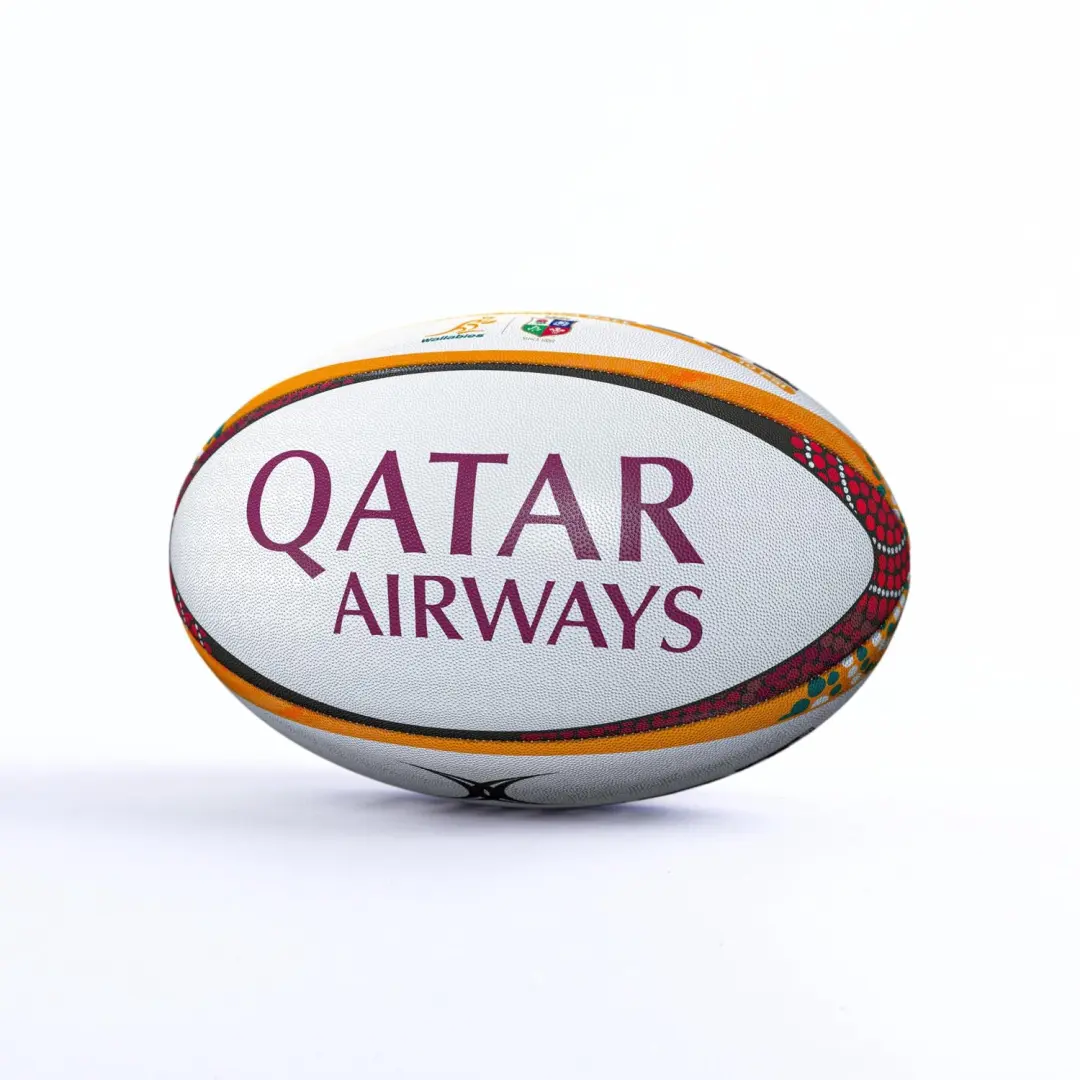 Gilbert British and Irish Lions Rugbybal Replica Maat 5 - afbeelding 3 van 3