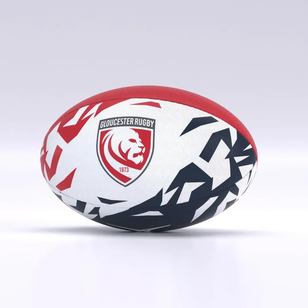 Gilbert Sale Sharks Rugbybal Maat 4 - Meerkleurig - afbeelding 6 van 6