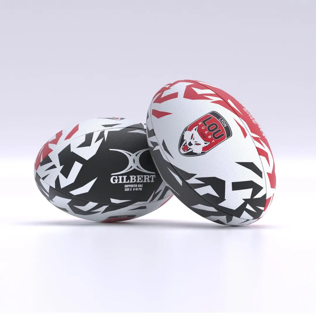Gilbert Stade Toulousain Rugbybal Maat 5 - Meerkleurig - afbeelding 2 van 6