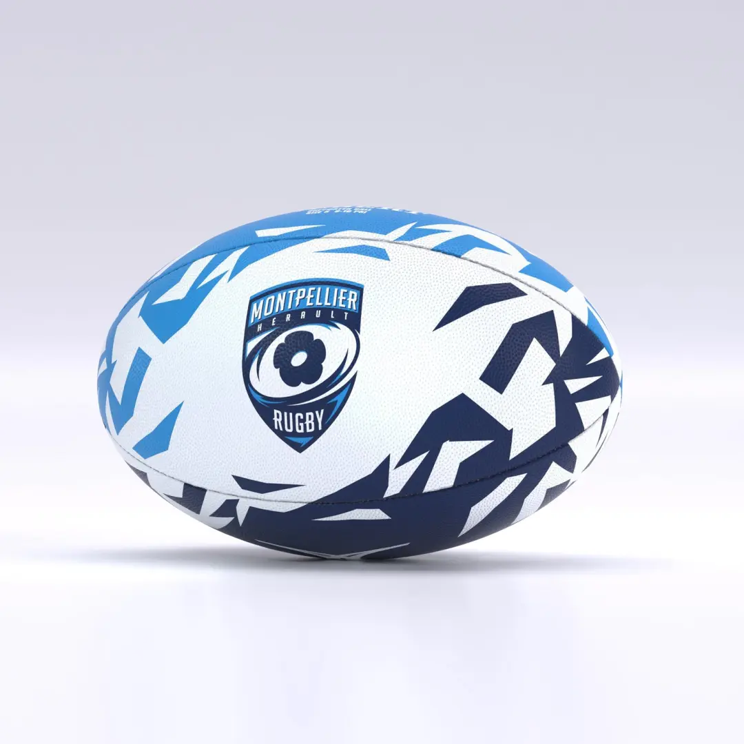 Gilbert Montpellier Rugbybal Maat 5 - Meerkleurig - afbeelding 2 van 3