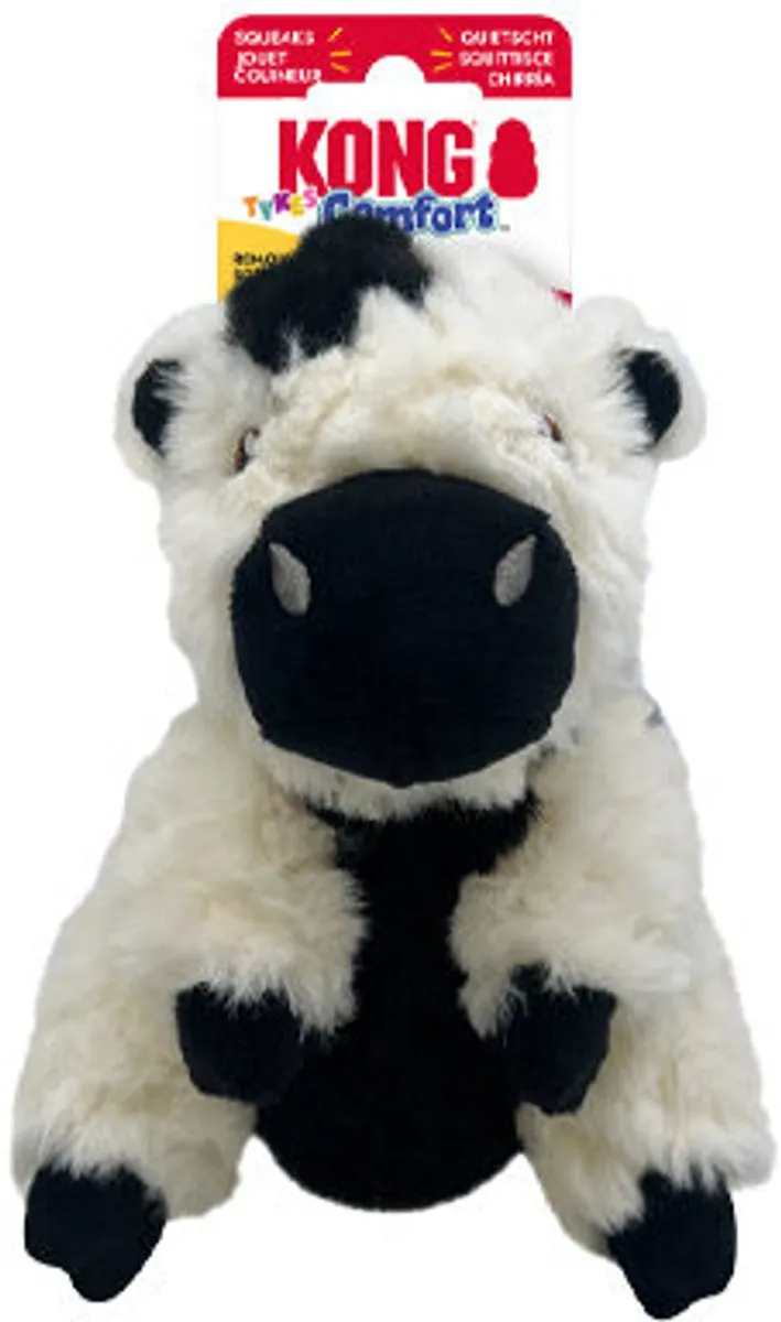 KONG Comfort Tykes Gosling Hondenspeelgoed Small - Geel/Bruin