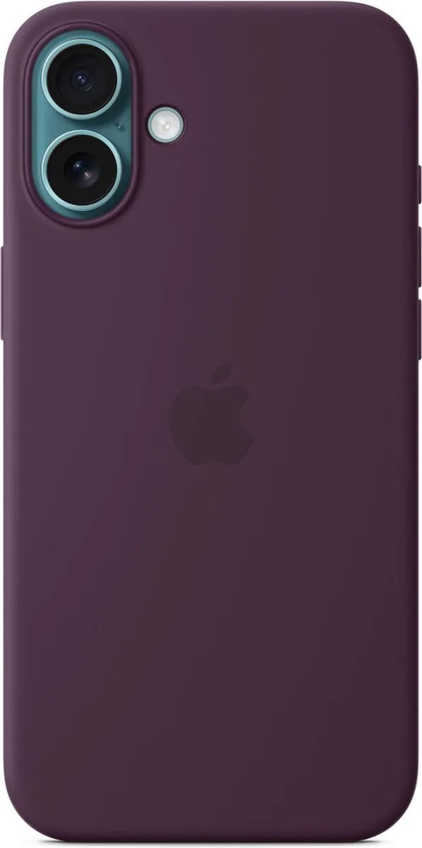 Apple iPhone 16 Plus Silicone Backcover MagSafe - Plum