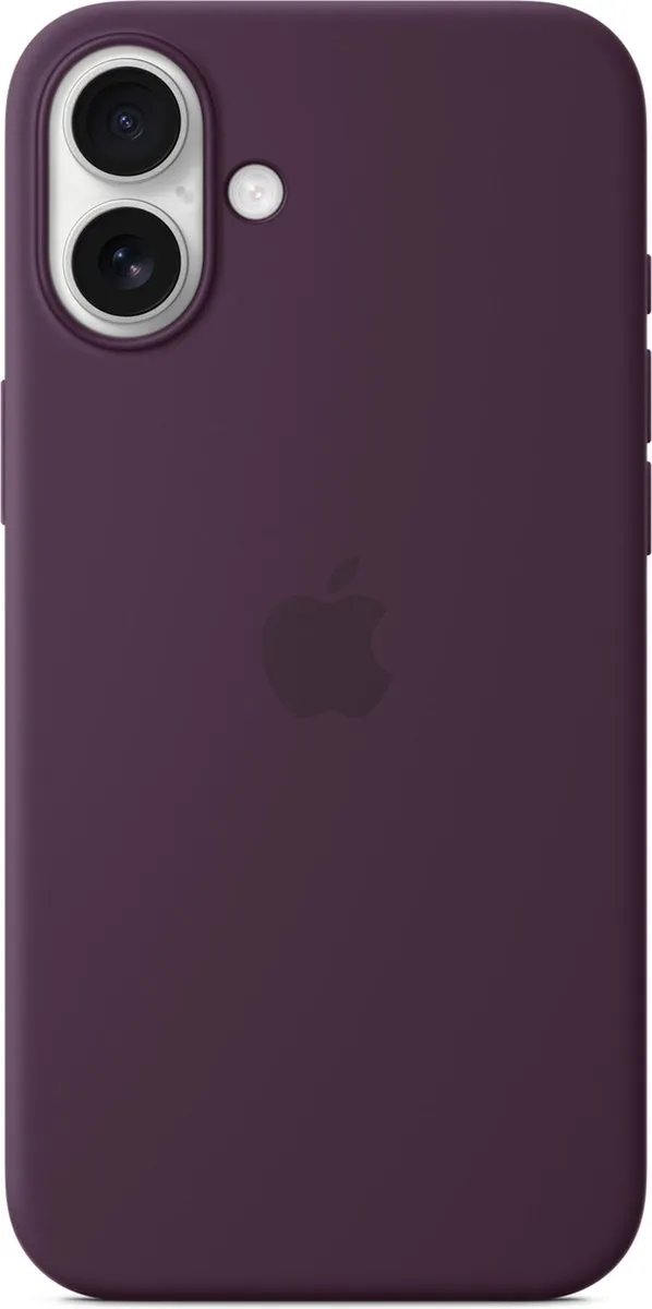 Apple iPhone 16 Plus Silicone Backcover MagSafe - Plum