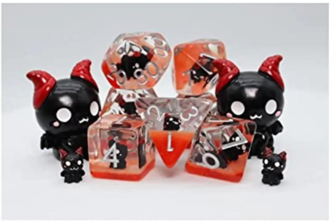 Foam Brain Games dobbelstenen set voor RPG spellen Baby Fiend.