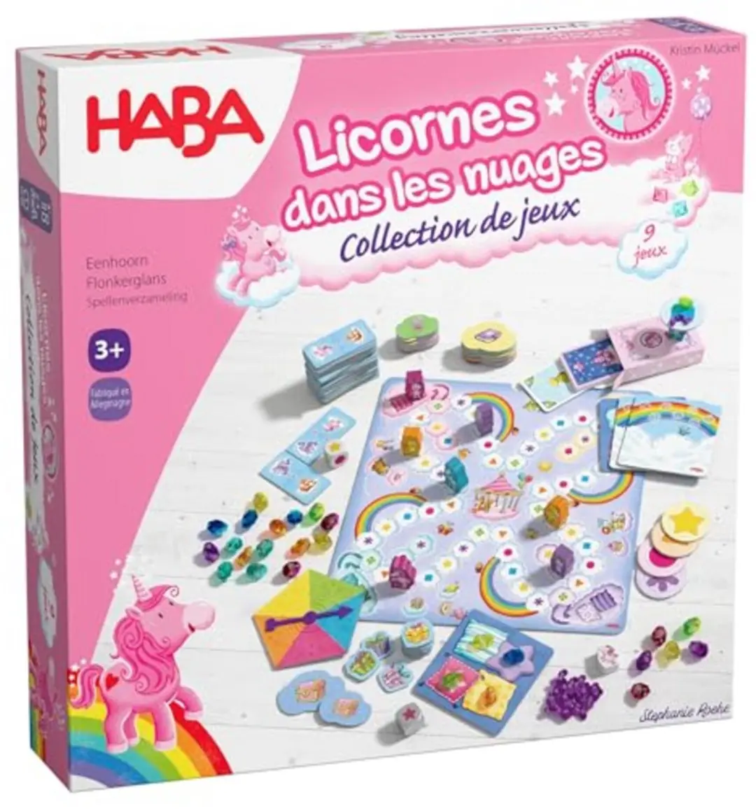 Haba eenhoorn bordspel