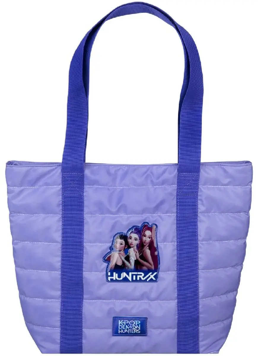 van der Meulen shopper tas K-Pop Demon Hunters kleurrijk textiel.