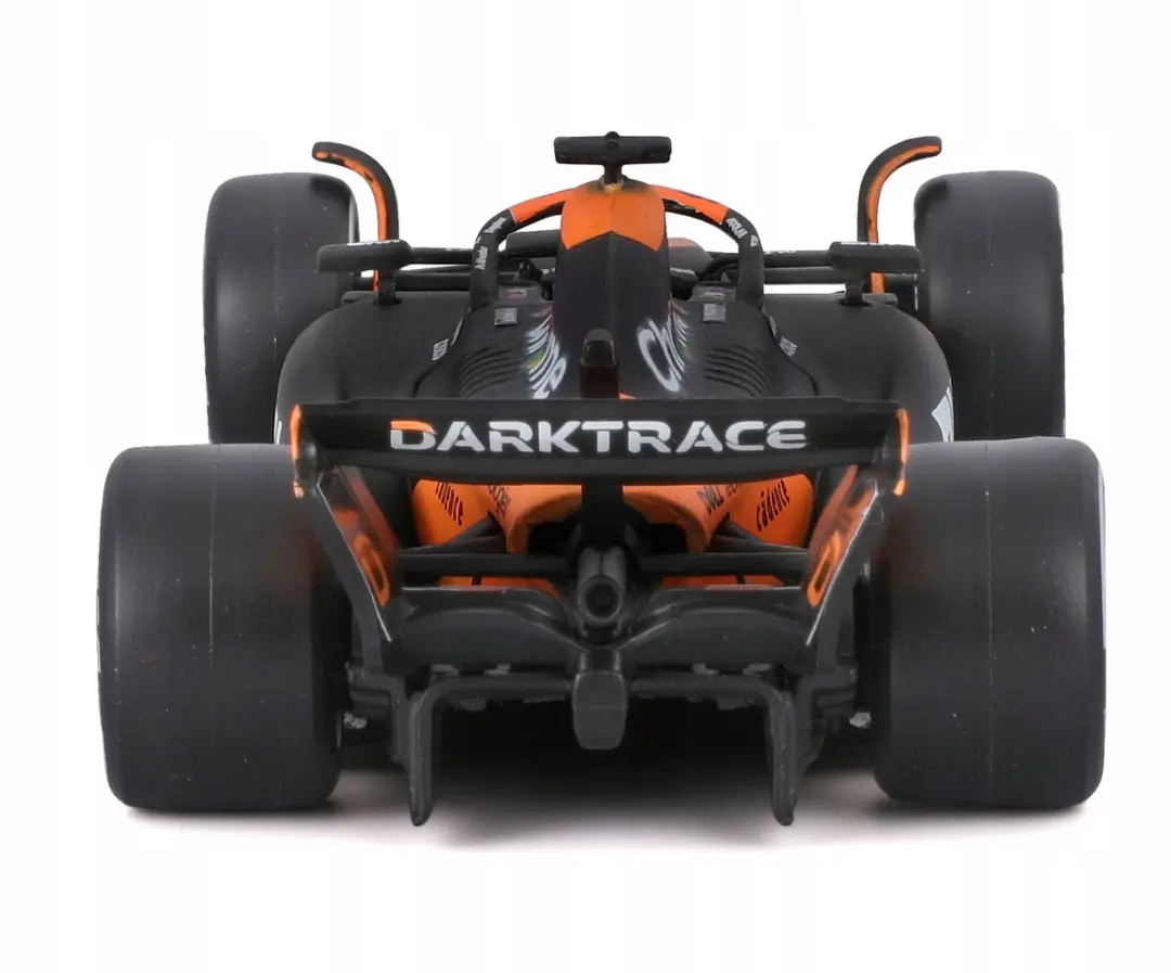 Bburago McLaren MCL38 1:43 Formule 1 Piastri #81 - Zwart Oranje - afbeelding 3 van 6