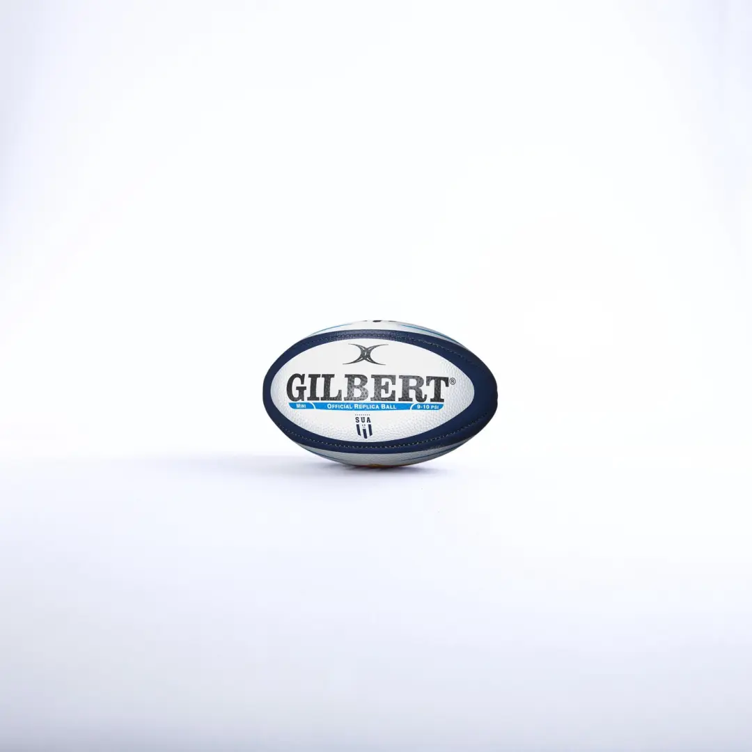 Gilbert Mini Rugbybal SU Agen Replica - Meerkleurig - afbeelding 2 van 6