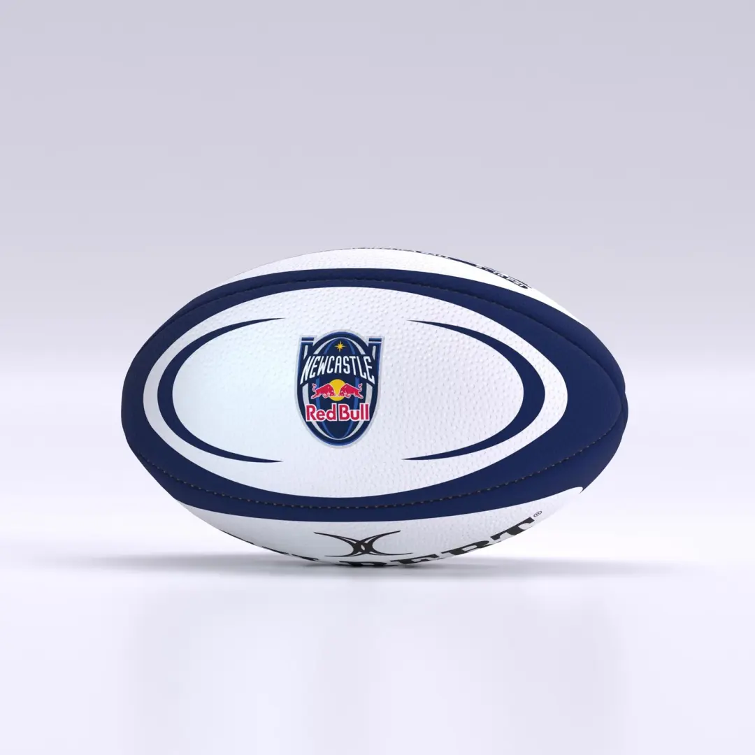 Gilbert Mini Rugbybal SU Agen Replica - Meerkleurig - afbeelding 6 van 6
