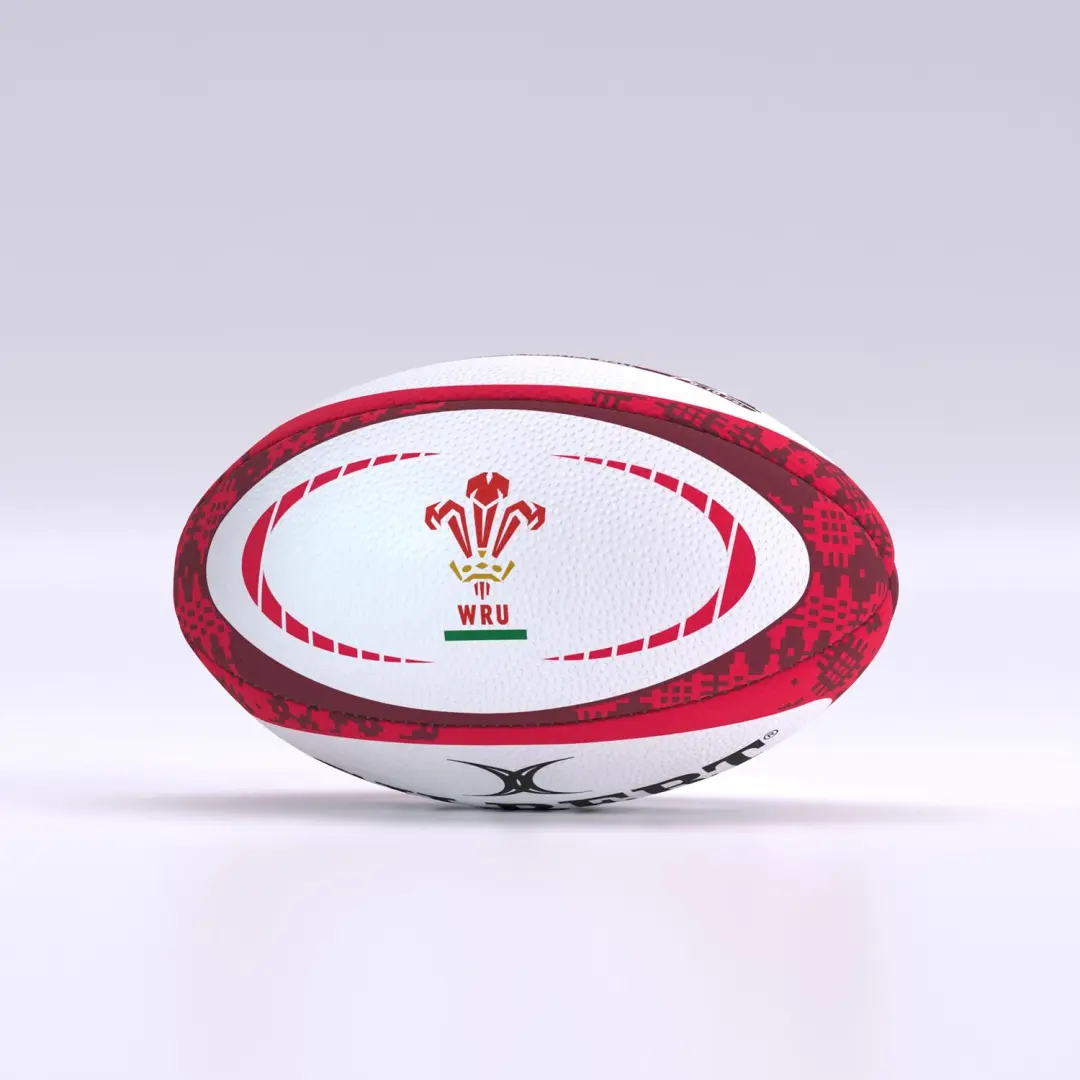 Gilbert Replica Rugbybal Wales - Maat 5 - afbeelding 2 van 3