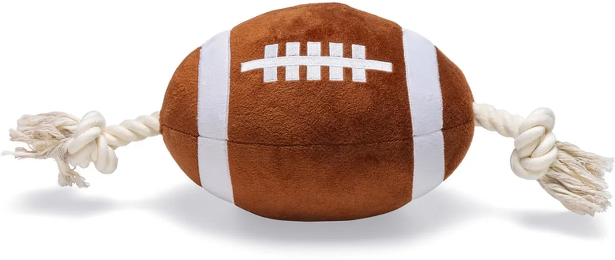 Beeztees Rugbybal Hondenspeelgoed L