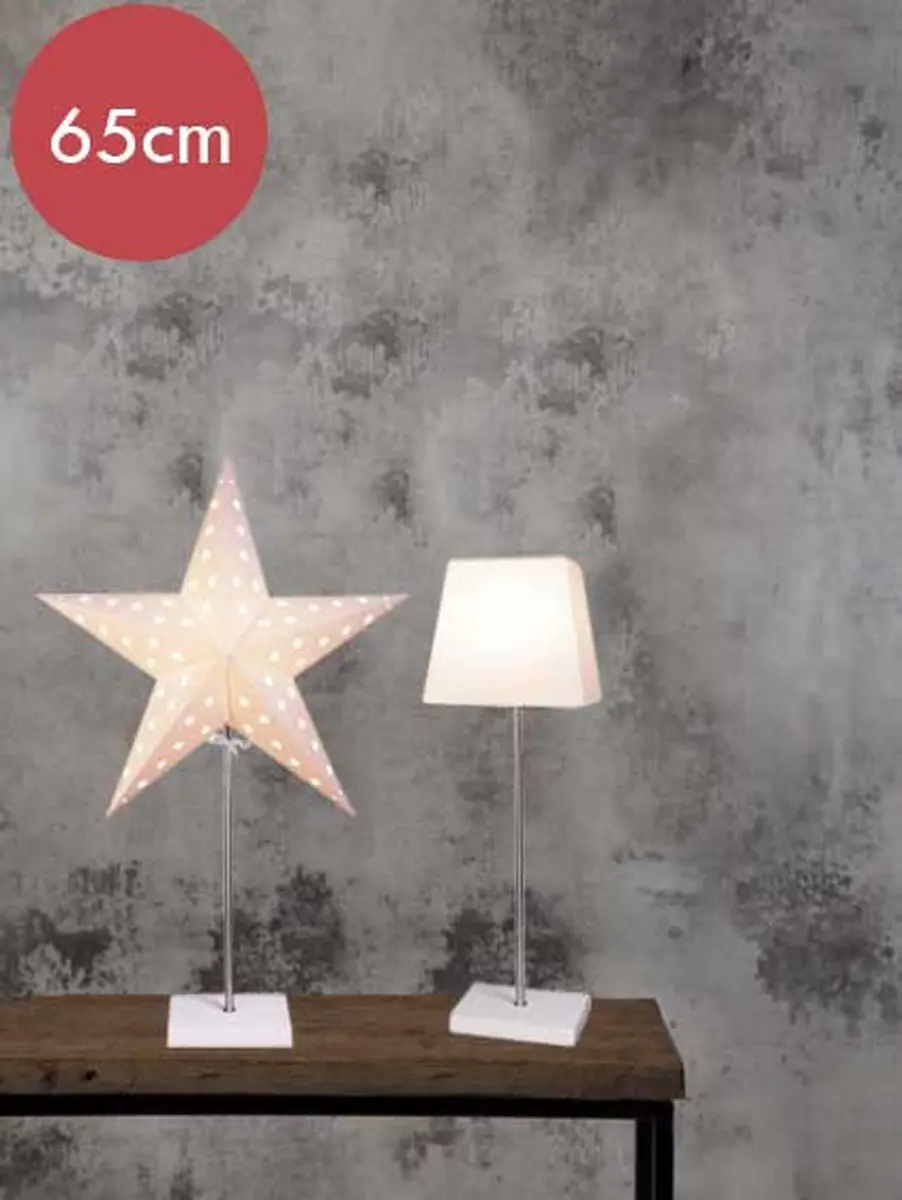Staande kerstster duo "Leo"