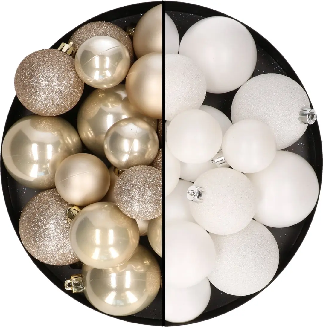 Kerstballen 60x stuks
