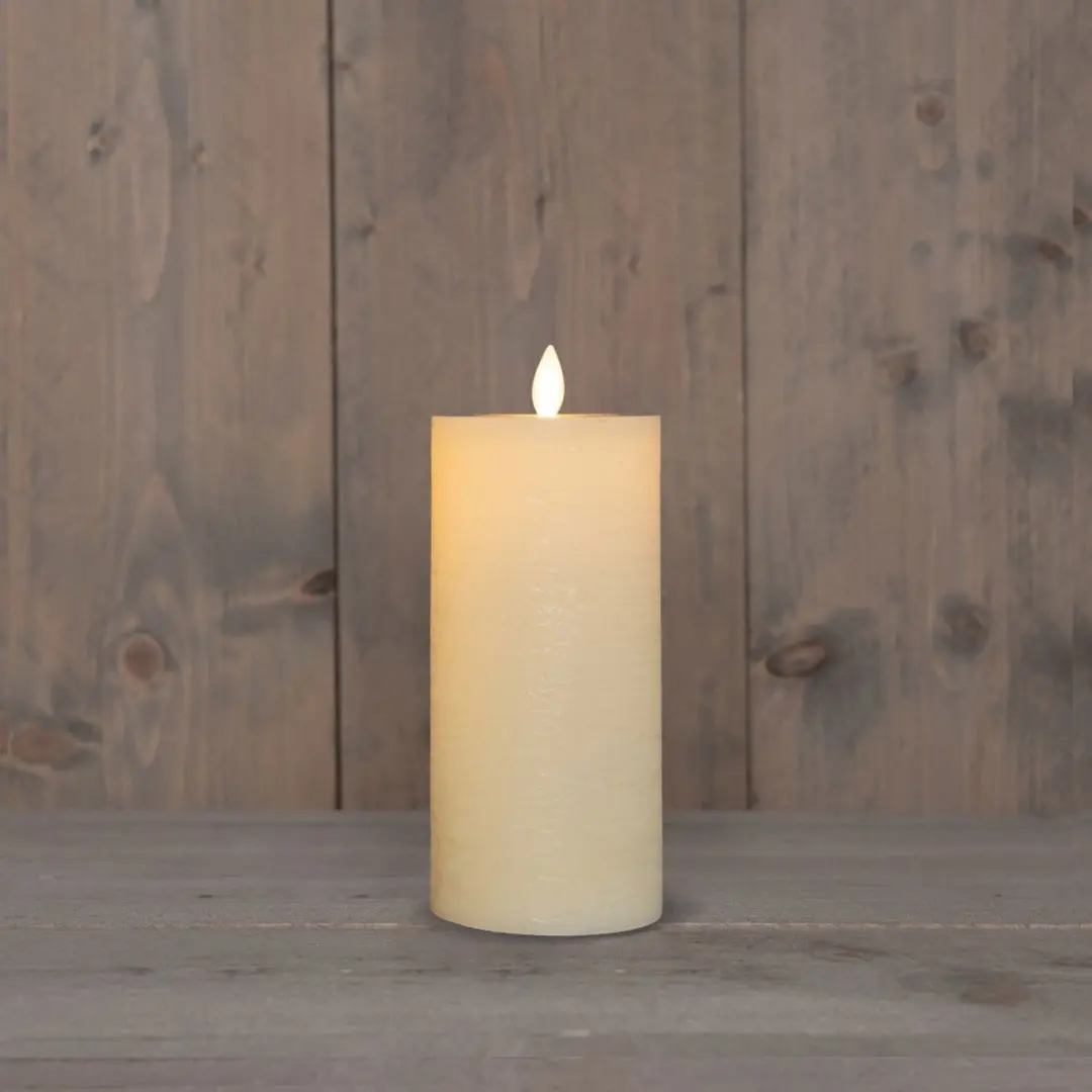 Anna's Collection Stompkaars-USB wax 15x7,5cm ivoor - afbeelding 2 van 2