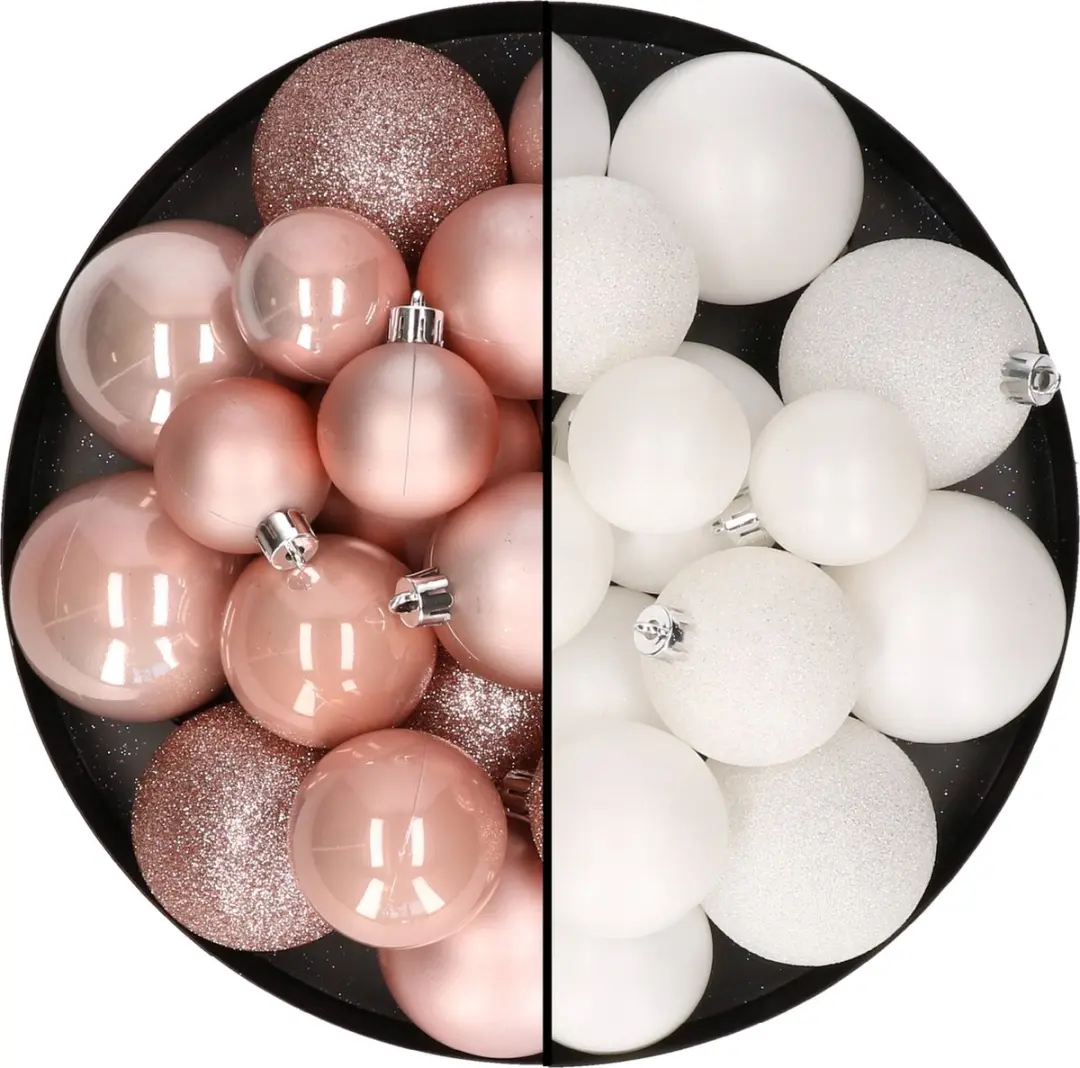 Kerstballen 60x stuks