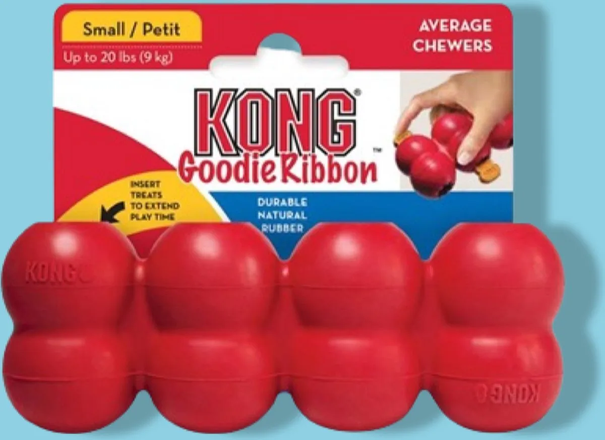 KONG Goodie Ribbon Medium - Rood