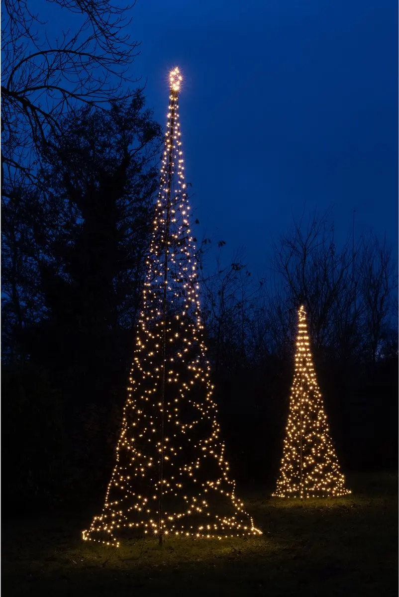 Anna's Collection Kerstboom met Ster 480 LED 320cm Warm Wit - afbeelding 2 van 6