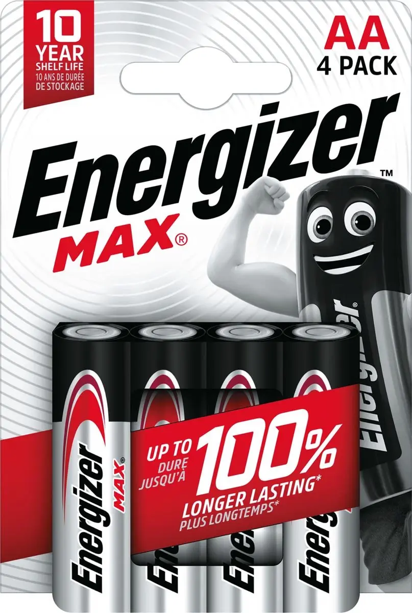 Energizer Max AA Alkalinebatterijen